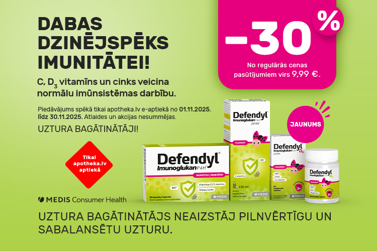 Defendyl -30% novembrī