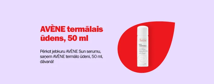AVÈNE termālais ūdens dāvanā