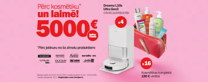 Pērc kosmētiku un laimē!