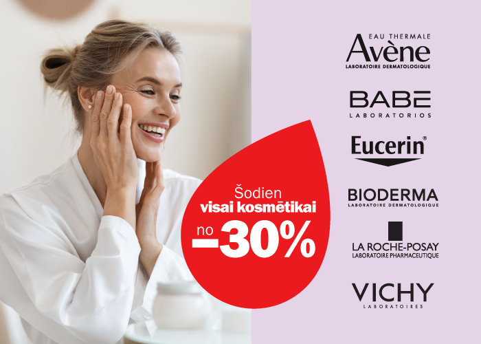 Kosmētikas ceturtdienas atlaide