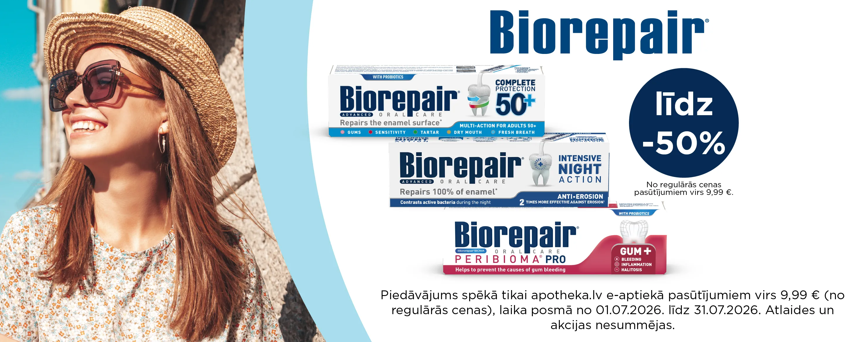 Biorepair produktiem līdz −50%