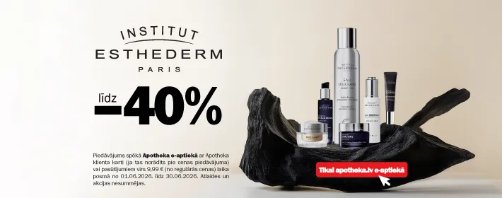 Institut Esthederm kosmētikai līdz −40%