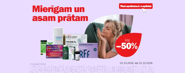 Mierīgam un asam prātam. Atlaides līdz 50%