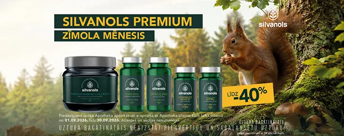 Silvanols atlaides līdz 40%