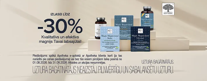 New Nordic produktu izlasei līdz −30%