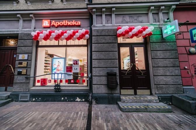 Izmanto īpašos aptiekas atklāšanas piedāvājumus jaunajā Apotheka aptiekā Rīgā Kr. Barona ielā 13/15