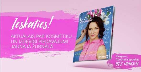Aplūko Apotheka vasaras skaistuma un veselības žurnālu “Laimes Formula”