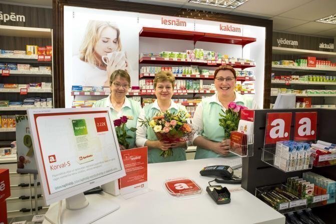 Apotheka Pārlielupes aptieka jaunā adresē
