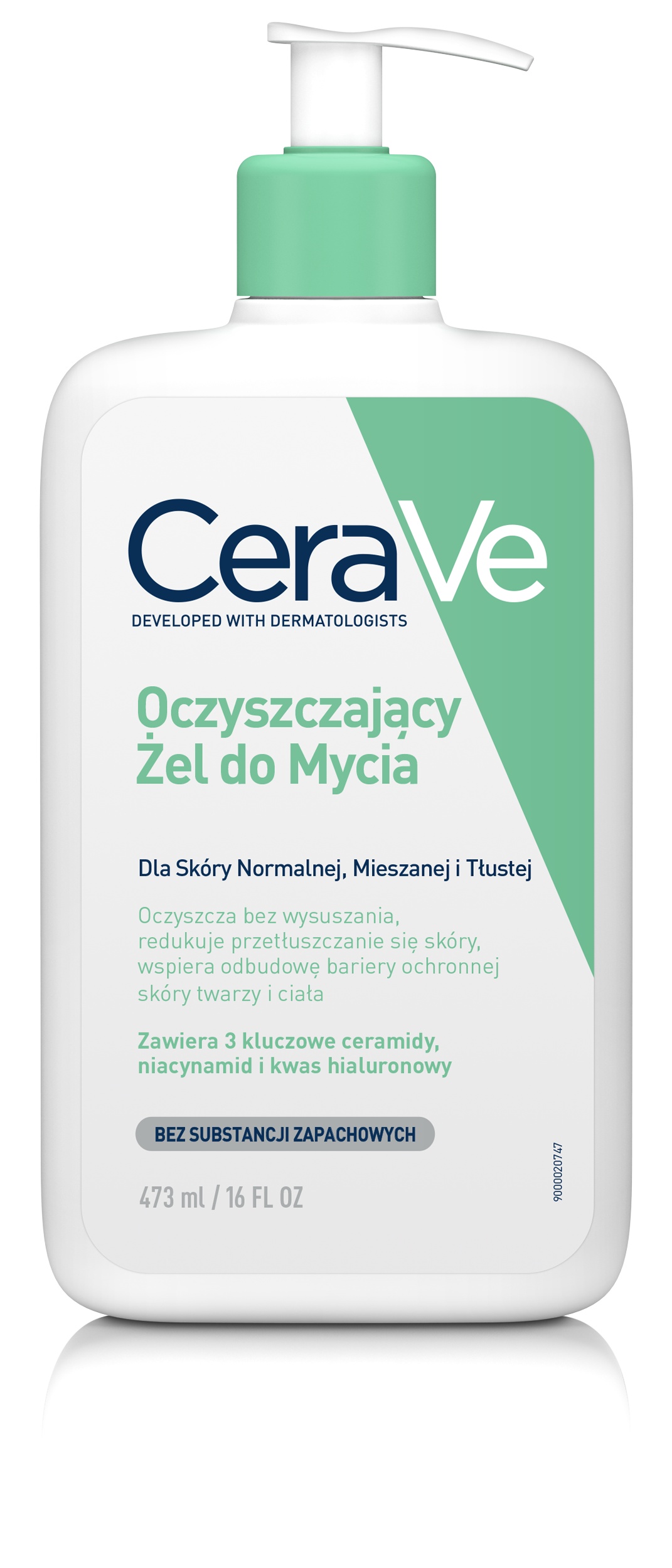 CERAVE attīrošs gels normālai, jauktai un