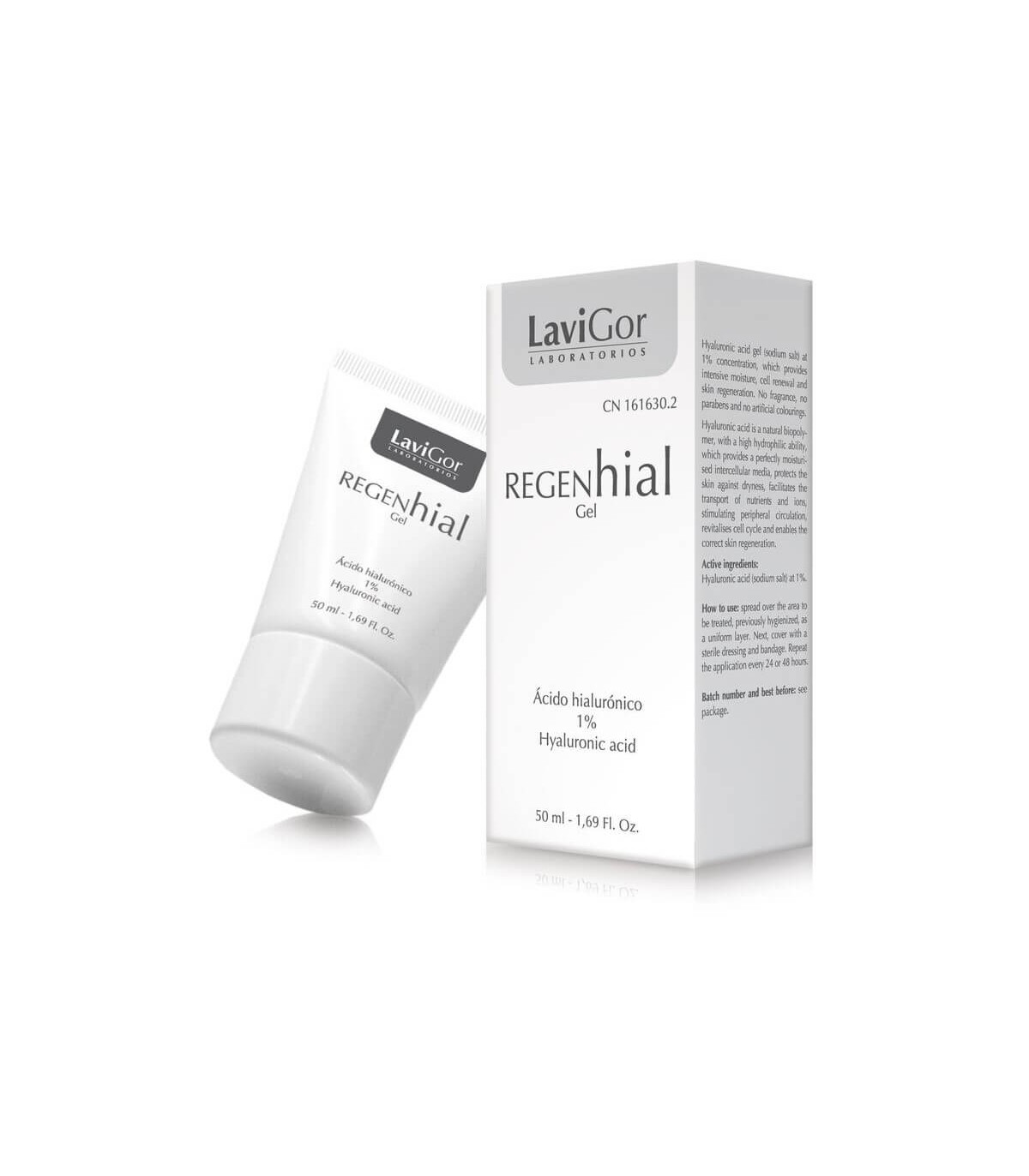 LAVIGOR LABORATORIOS LAVIGOR Regenhial hialuronskābes 1%