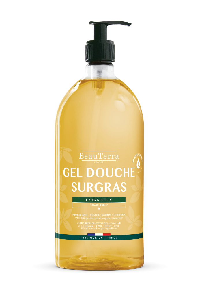BEAUTERRA īpaši saudzīgs barojošs dušas gēls