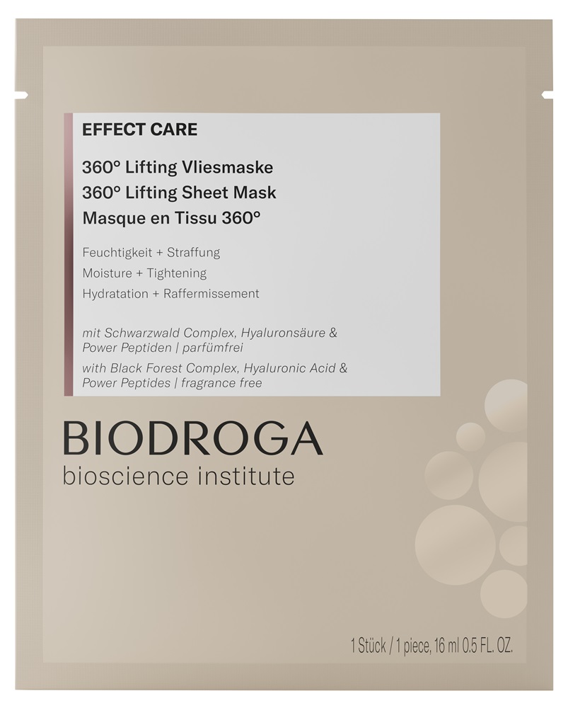 BIODROGA liftinga auduma sejas maska, 16