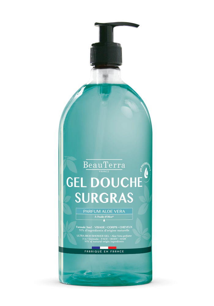 BEAUTERRA alvejas barojošs dušas gēls ar