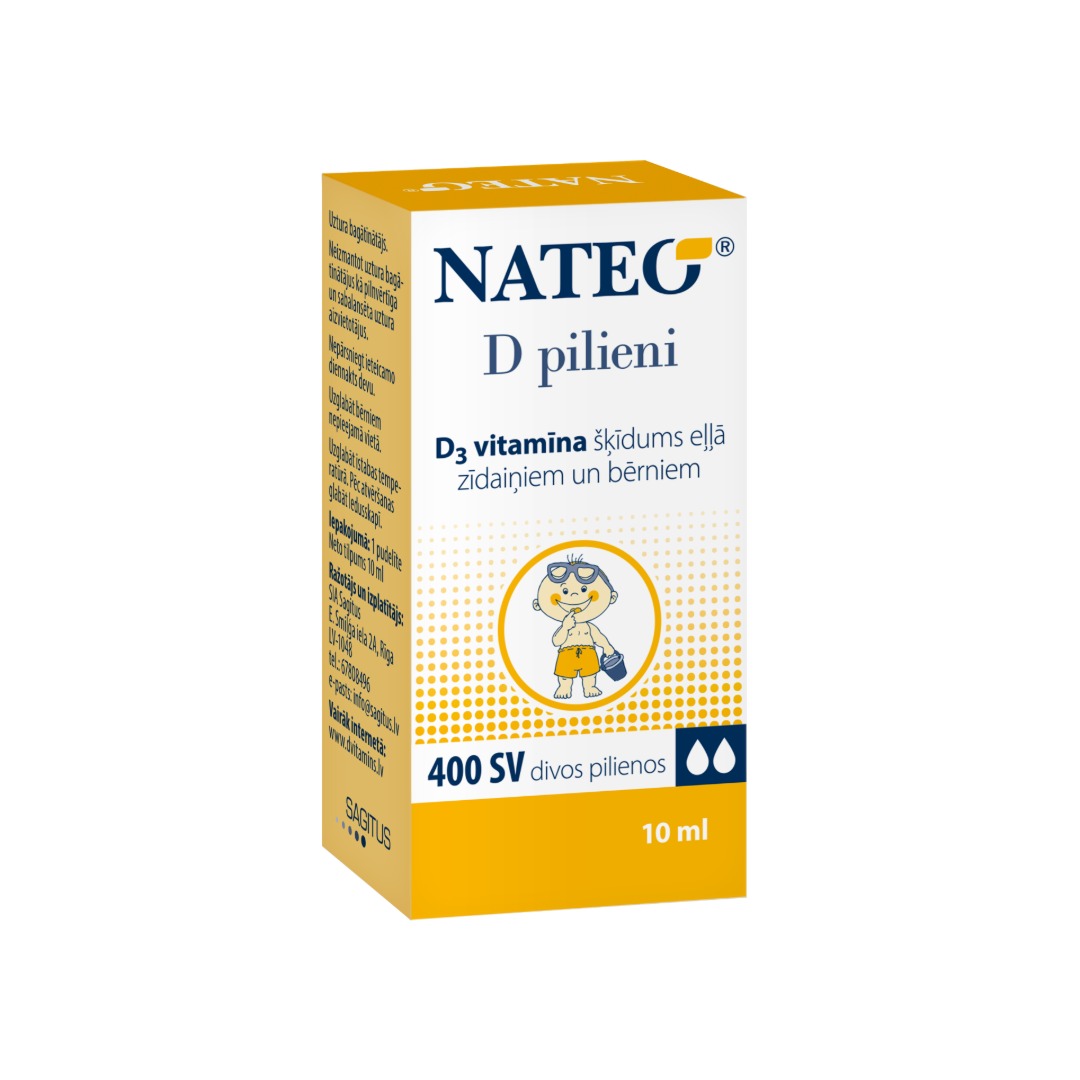 SAGITUS NATEO D pilieni bērniem, 10