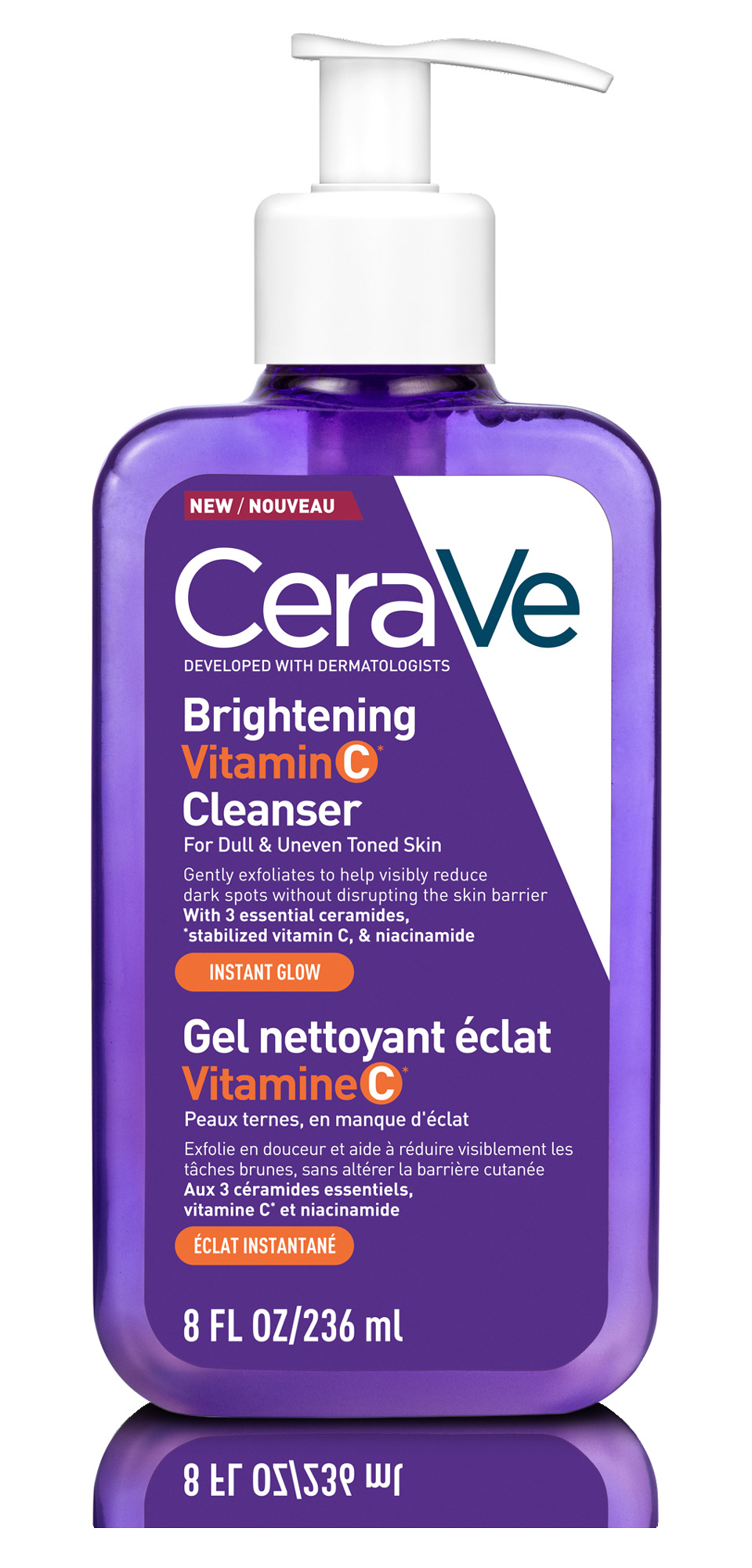 CERAVE izgaismojošs attīrošs gels ar C