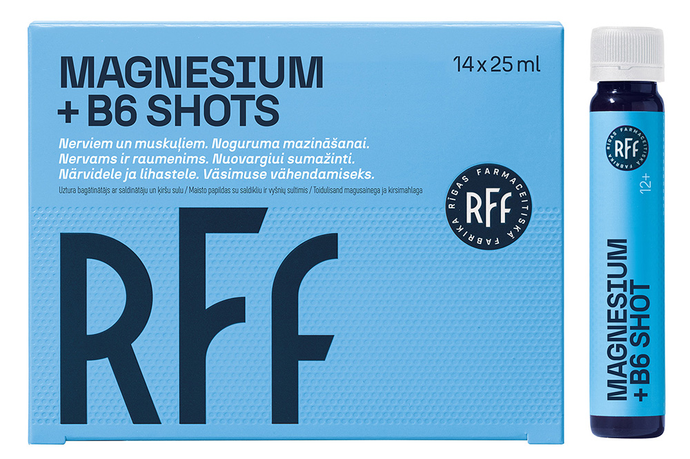 RĪGAS FARMACEITISKĀ FABRIKA RFF Magnesium +