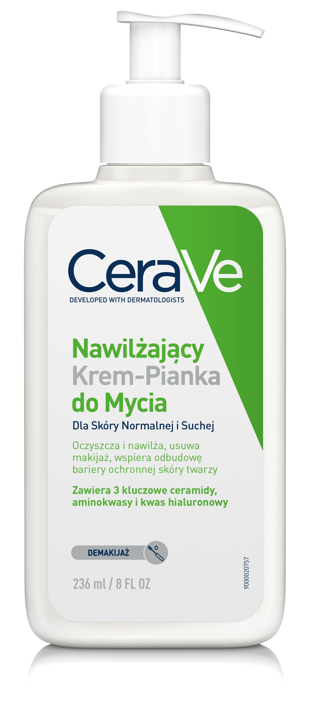 CERAVE mitrinošas krēmputas normālai un sausai