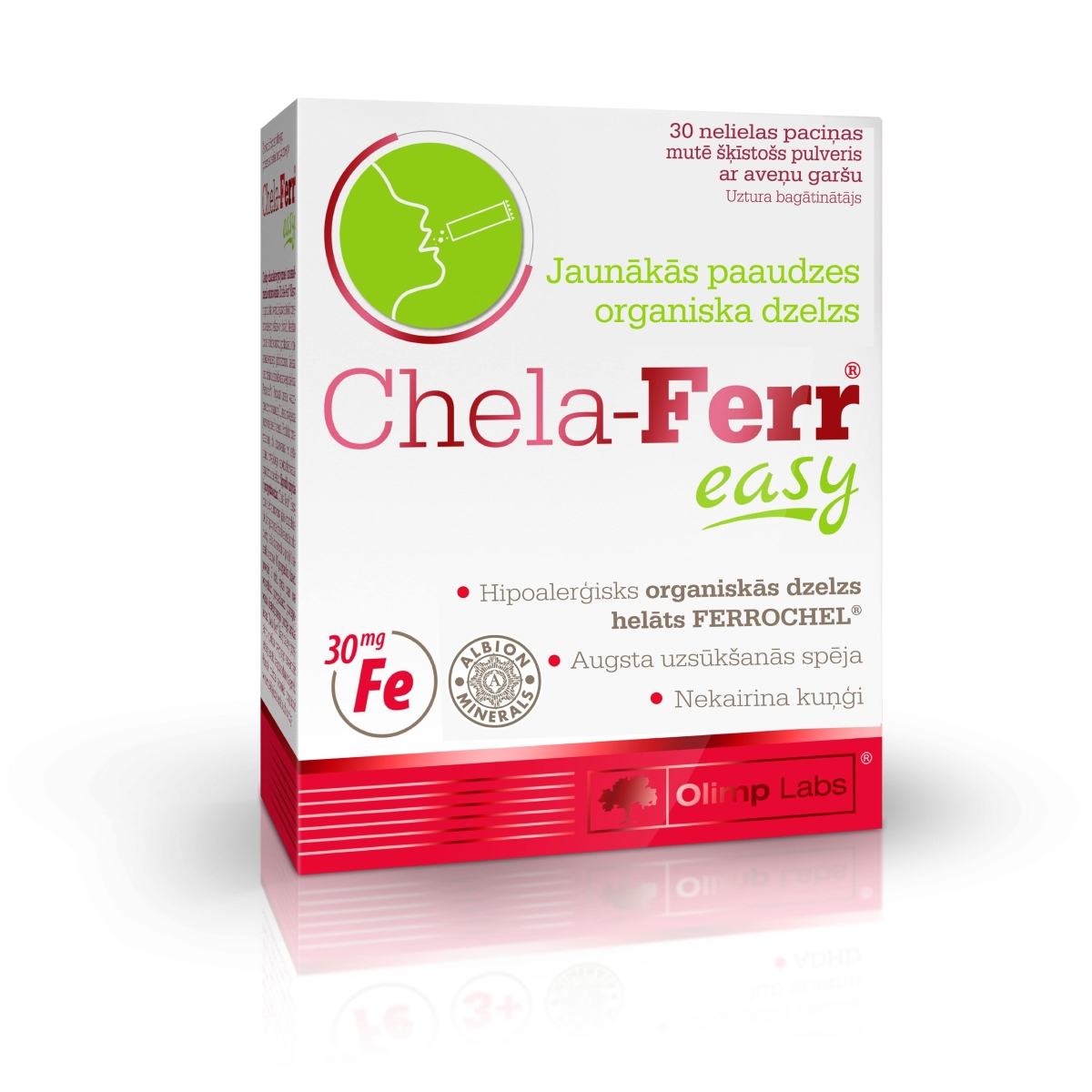 OLIMPLABS CHELA FERR EASY POW N30 - Produkta attēls