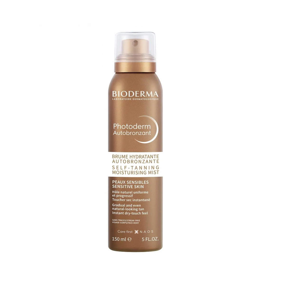 BIODERMA Photoderm Autobronzant aerosols, 150 ml - Produkta attēls