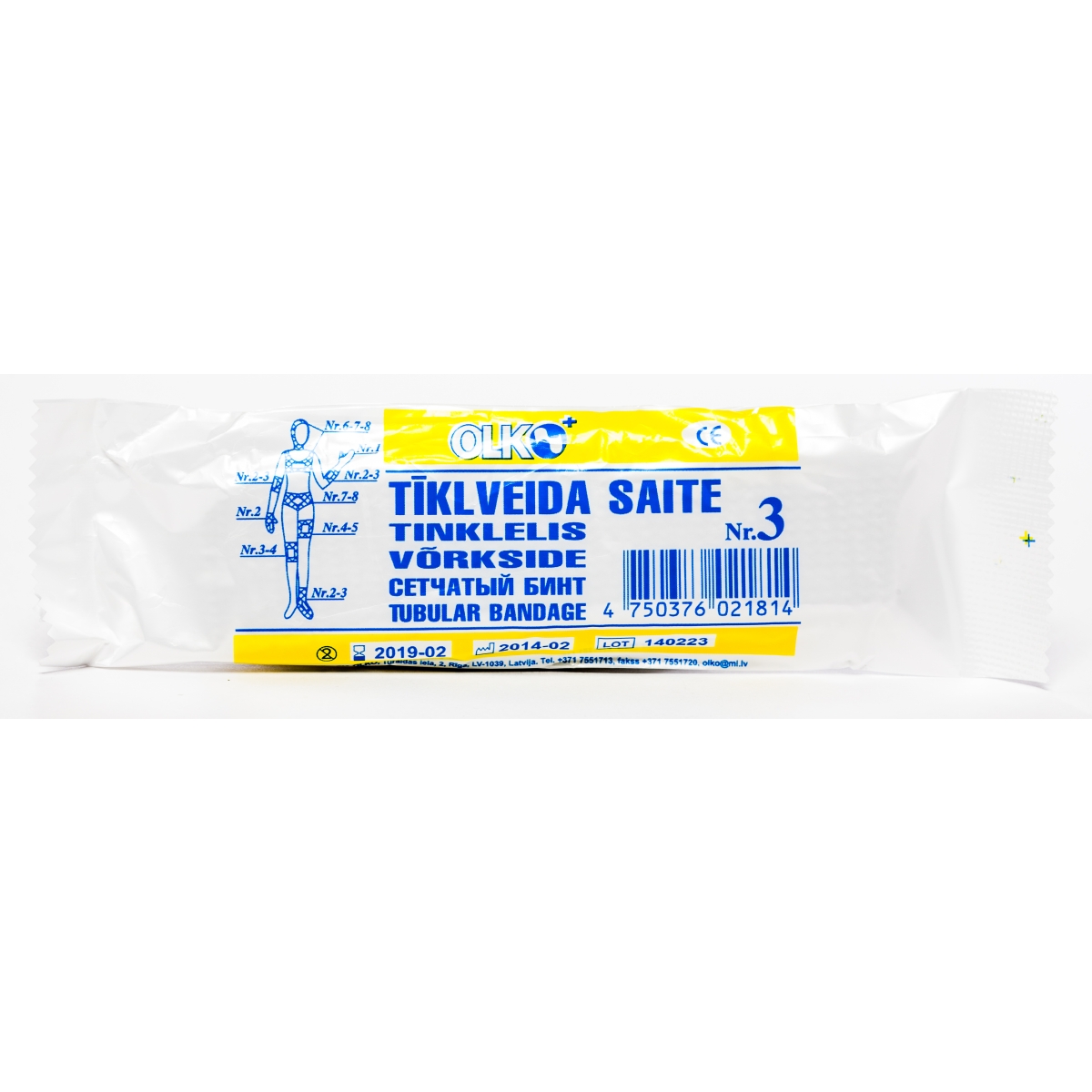 SAITE TĪKLVEIDA NR3 (OLKO) - Produkta attēls