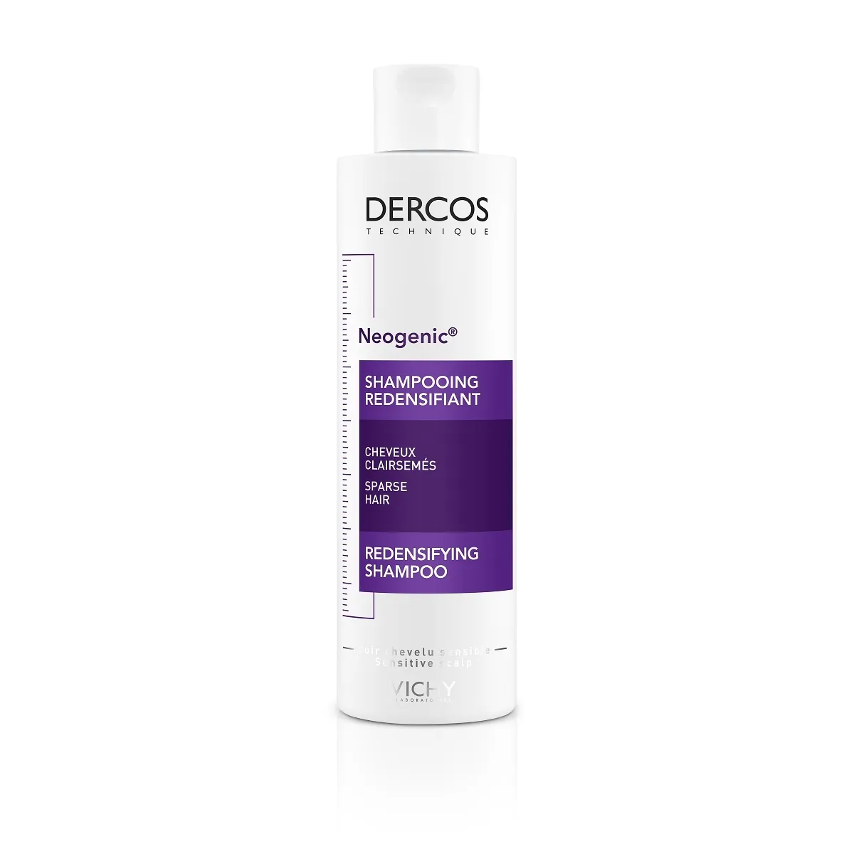 VICHY DERCOS Neogenic šampūns matu apjomam, 200 ml - Produkta attēls