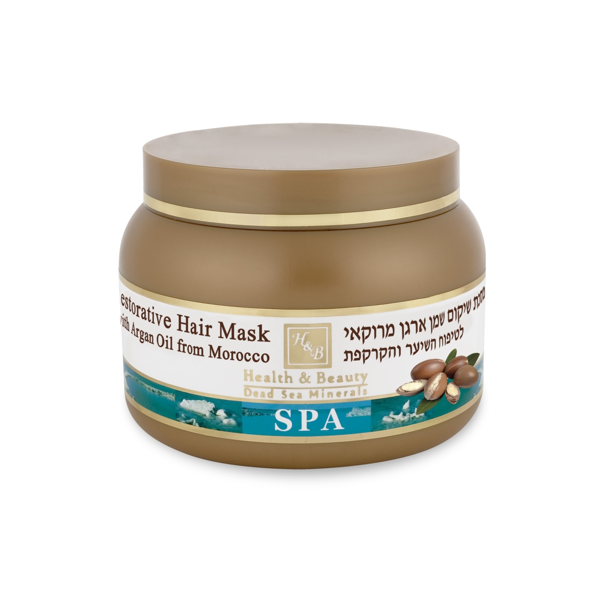 Health&Beauty Maska matiem ar aragana eļļu 250ml - Produkta attēls