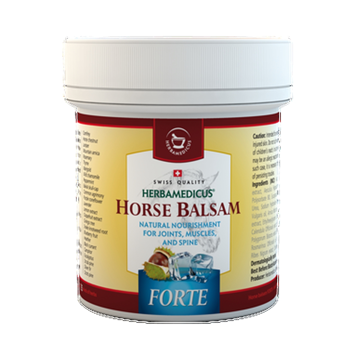 HERBAMEDICUS Horse balzam atvēsinošs FORTE 250 ml - Produkta attēls
