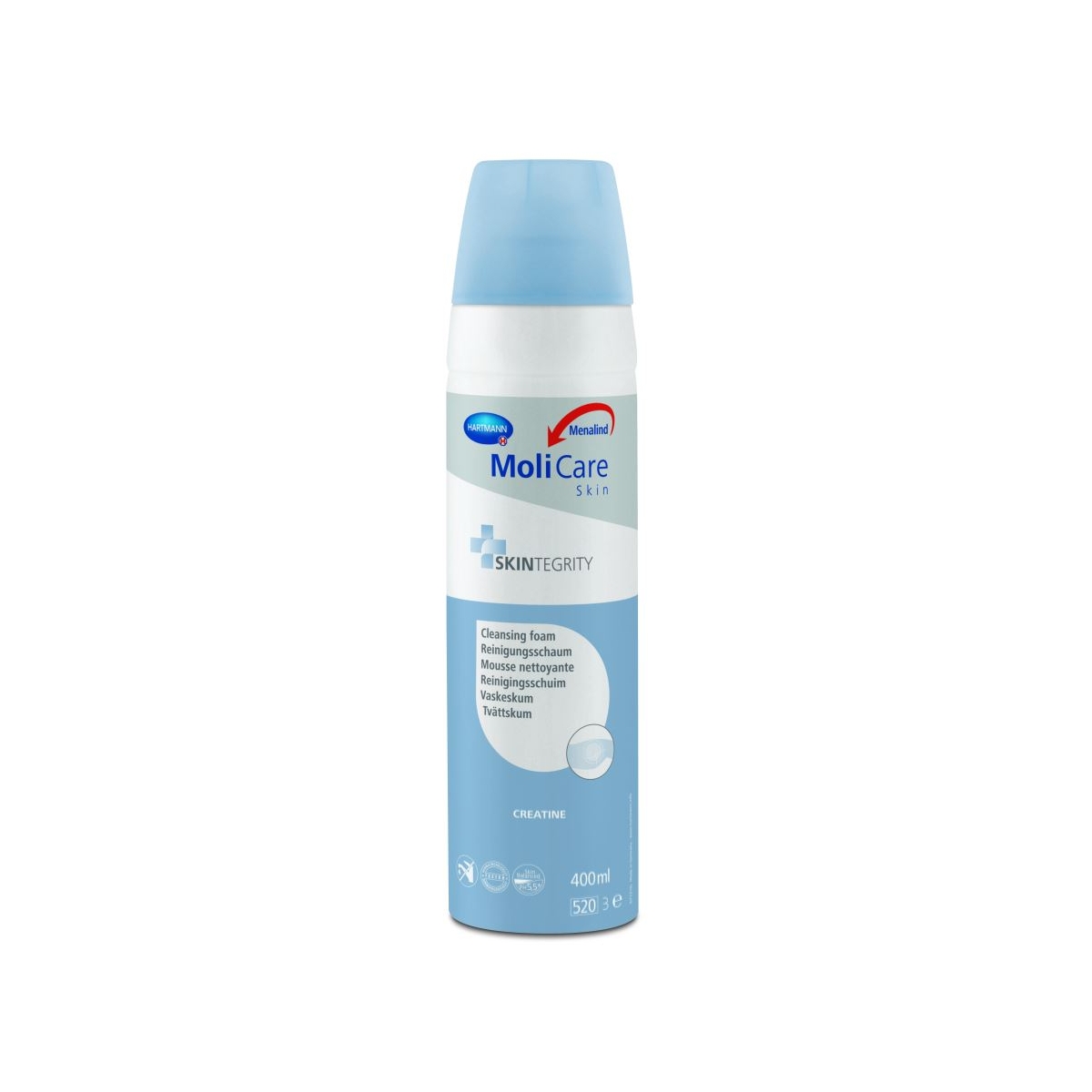 MOLICARE Skin attīrošās putas, 400 ml - Produkta attēls