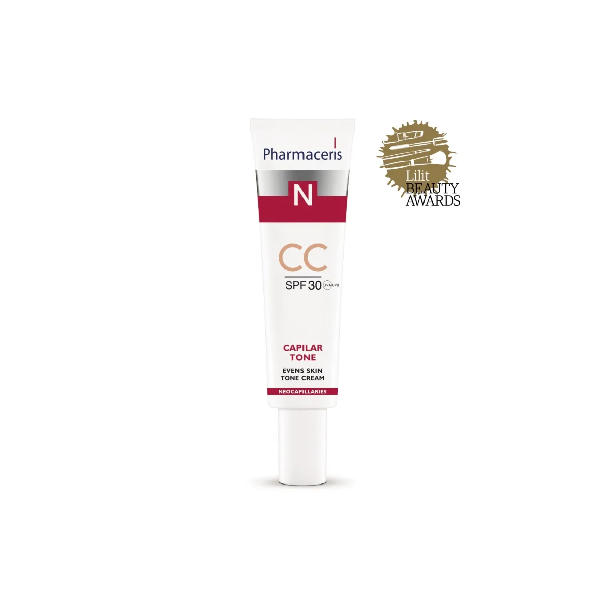 PHARMACERIS N.Capilar Tone CC krēms SPF30, 40 ml - Produkta attēls