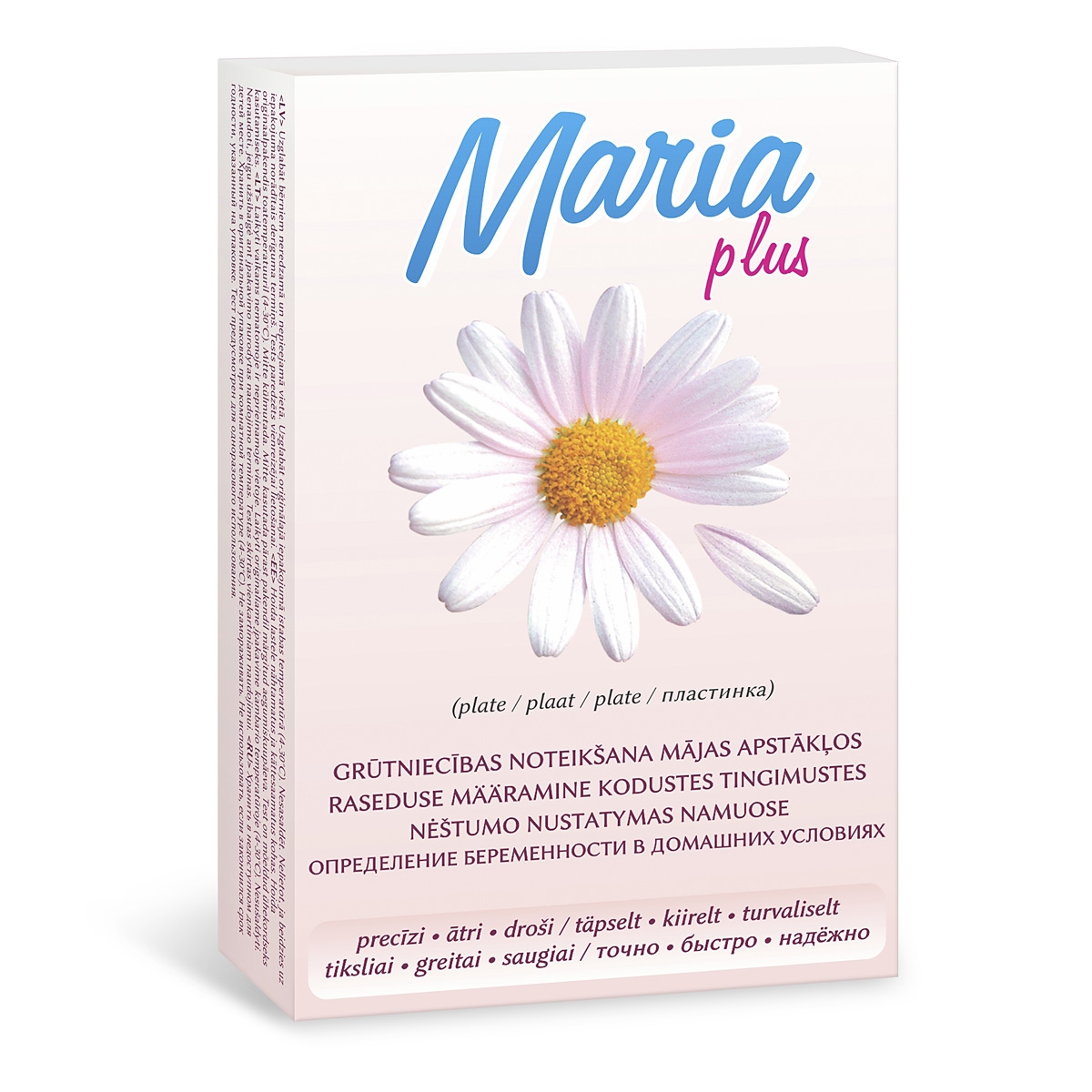 MARIA Plus tests grūtniecības noteikšanai - Produkta attēls