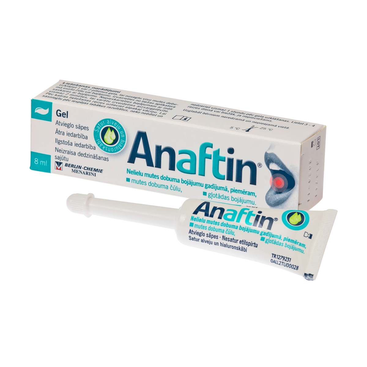 ANAFTIN gels, 8 ml - Produkta attēls