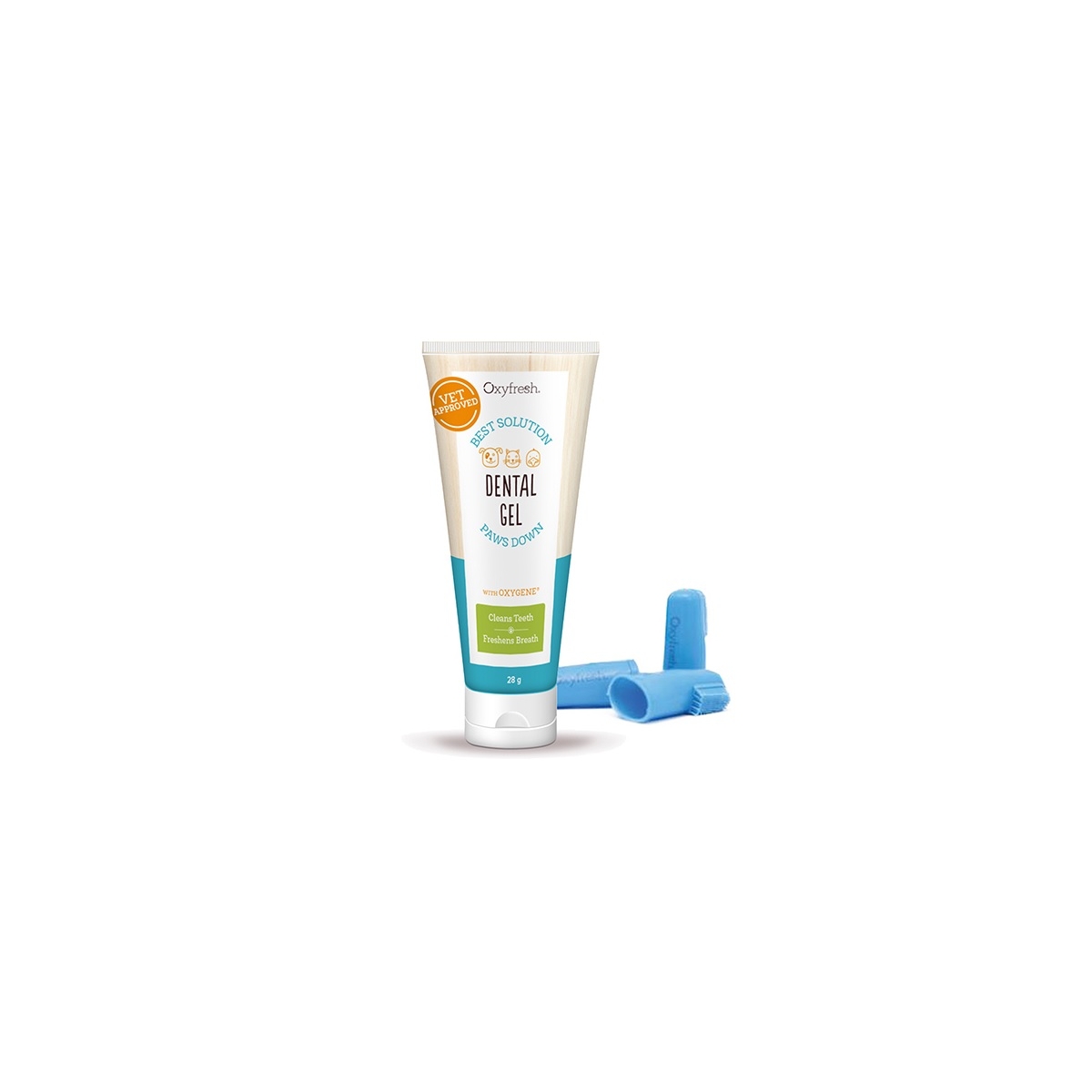 OXYFRESH DENTAL KIT ZOBU PASTAS GELS 28G+ ZOBU BIRSTE - Produkta attēls