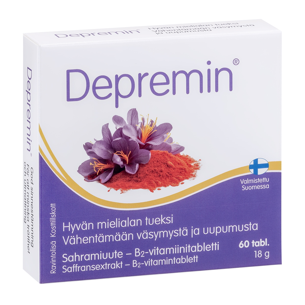 DEPREMIN tabletes, 60 gab - Produkta attēls