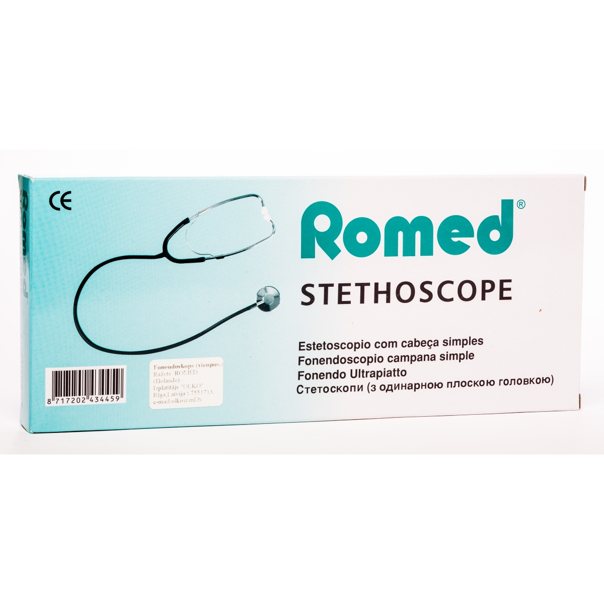 FONENDOSKOPS ROMED (VIENPUSĒJS) - Produkta attēls