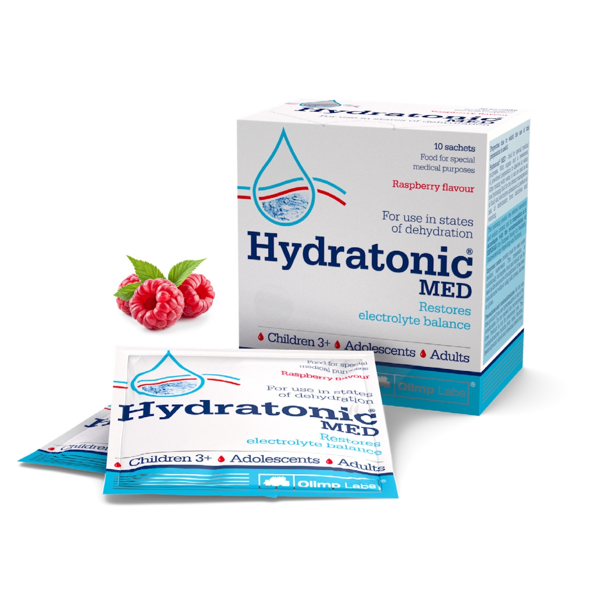 OLIMP LABS®  Hydratonic® MED pulveris, 10 gab. - Produkta attēls