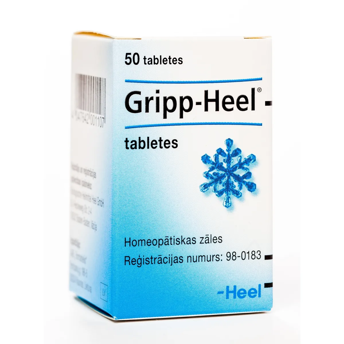 GRIP-HEEL tabletes, 50 gab. - Produkta attēls