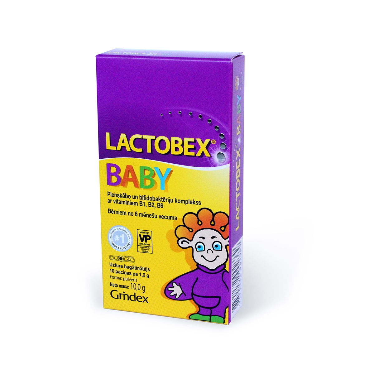 LACTOBEX BABY 1G PULVERIS N10