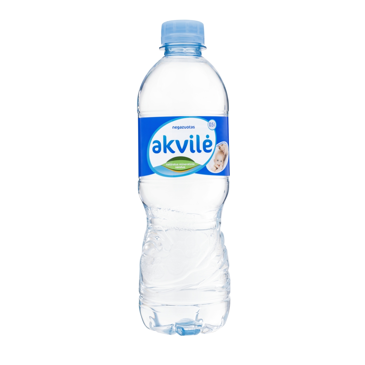 Naturāls minerālūdens AKVILE negāzēts, 0.5l  (DEP) - Produkta attēls