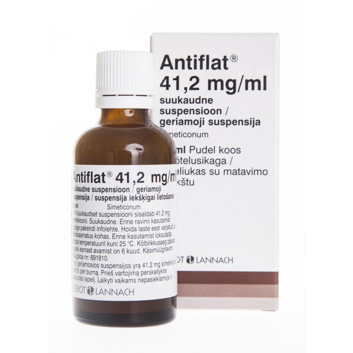 ANTIFLAT 41.2MG/1ML PILIENI 50ML - Produkta attēls