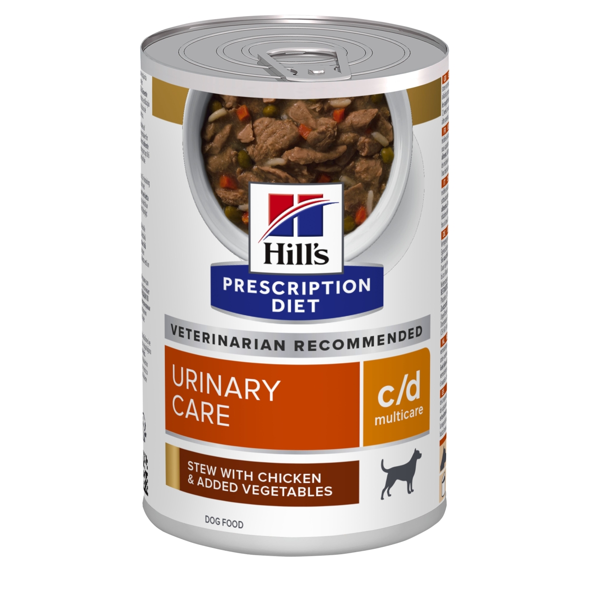 Hills PD suņu konservēta barība C/D vista/dārzeņi 354g - Produkta attēls