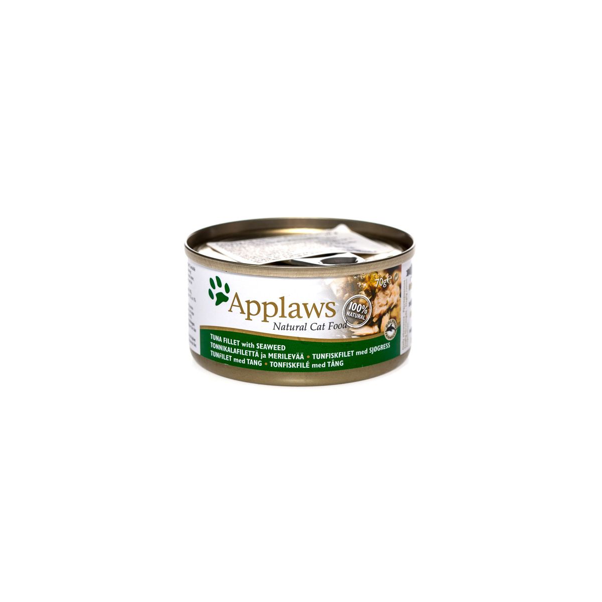 Applaws kaķu konservēta barība tuncis/jūras kāposts 70g - Produkta attēls 1