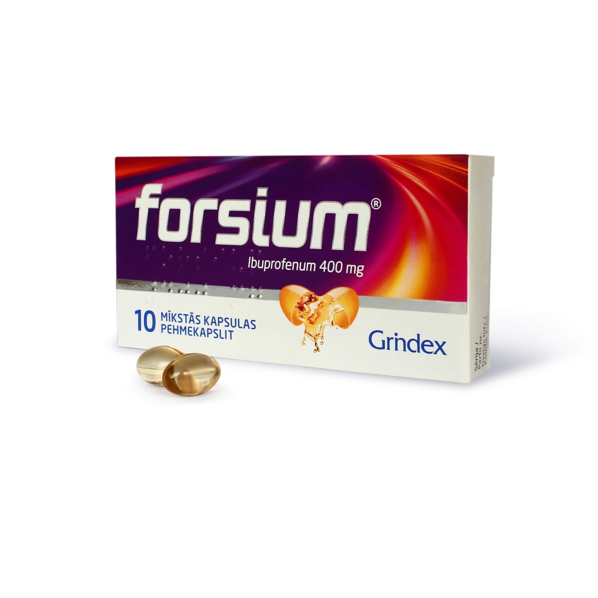 FORSIUM 400MG MĪKSTĀS CPS N10
