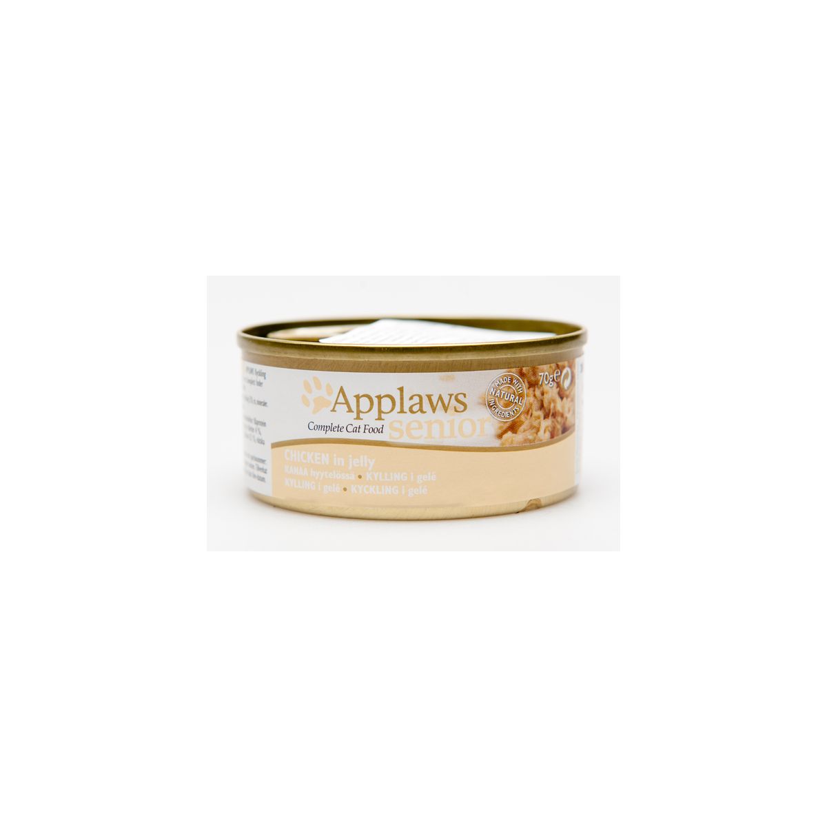 Applaws kaķu konservēta barība senioriem vista želejā 70g - Produkta attēls 1