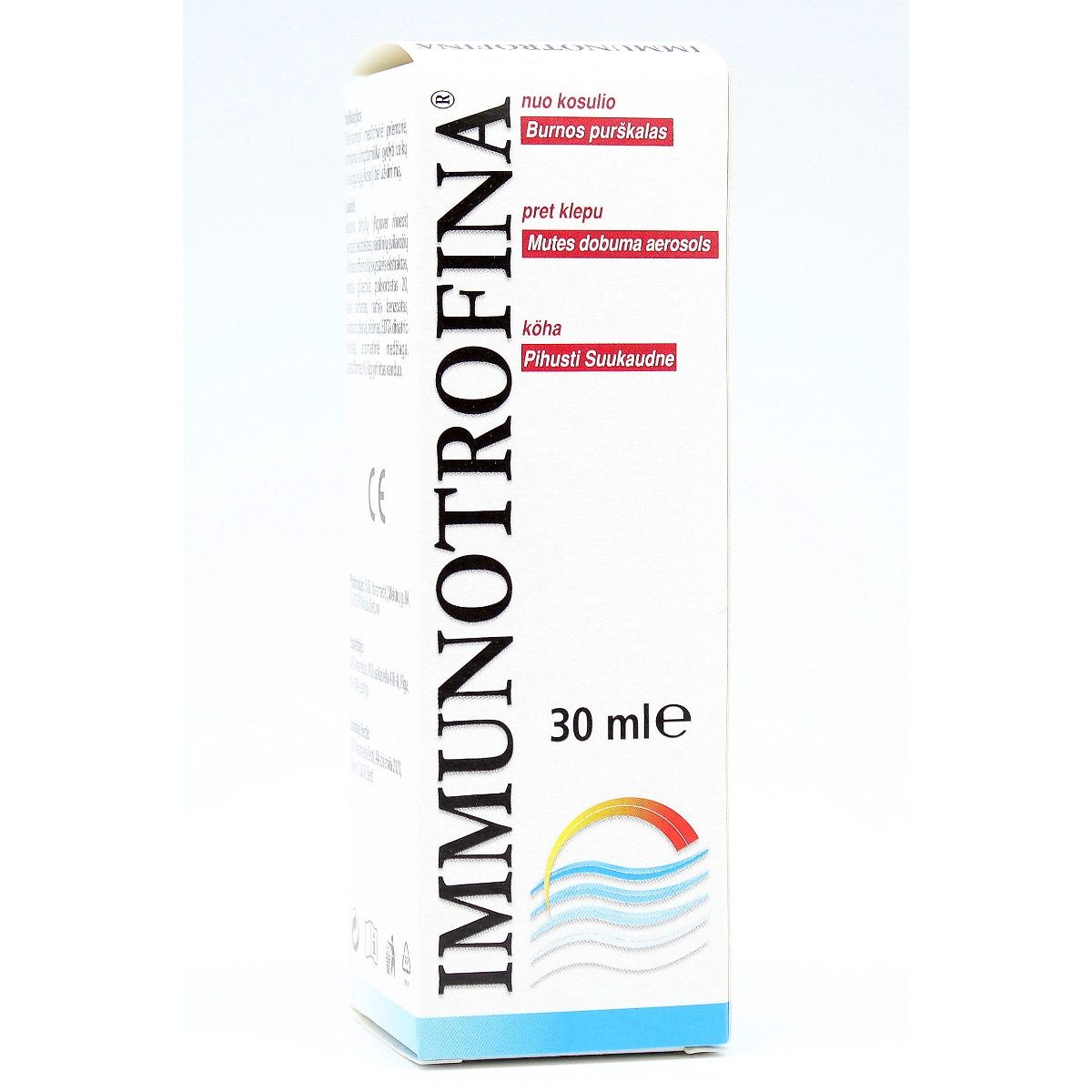 IMMUNOTROFINA® pret klepu aerosols 30 ml - Produkta attēls
