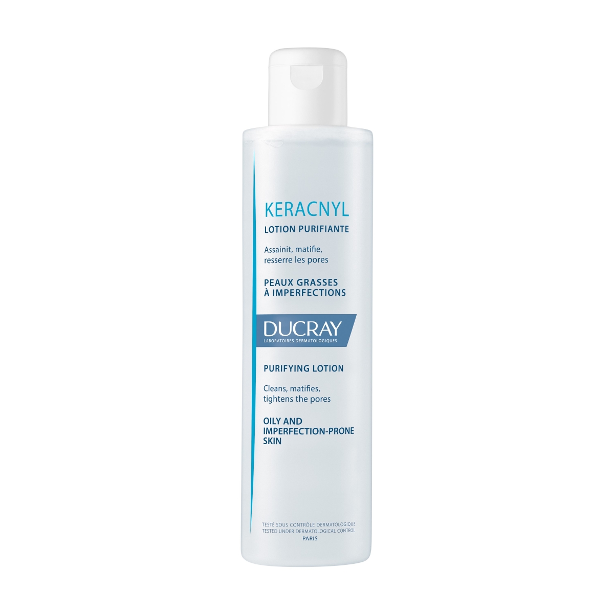 DUCRAY Keracnyl poras savelkošs tonizējošs losjons, 200 ml - Produkta attēls