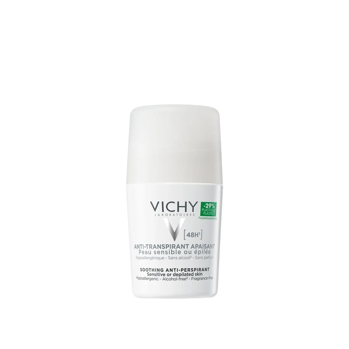 VICHY dezodorants-rullītis 48h ļoti jutīgai ādai, 50 ml - Produkta attēls