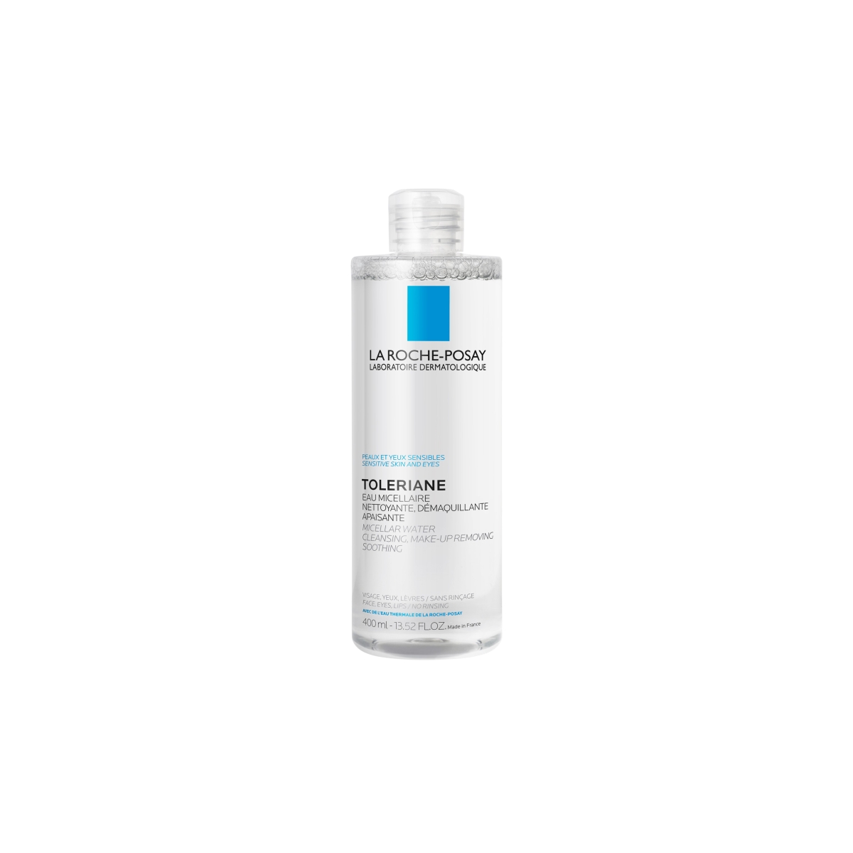LA ROCHE-POSAY Toleriane micelārais ūdens jutīgai sejas ādai un ādai a - Produkta attēls