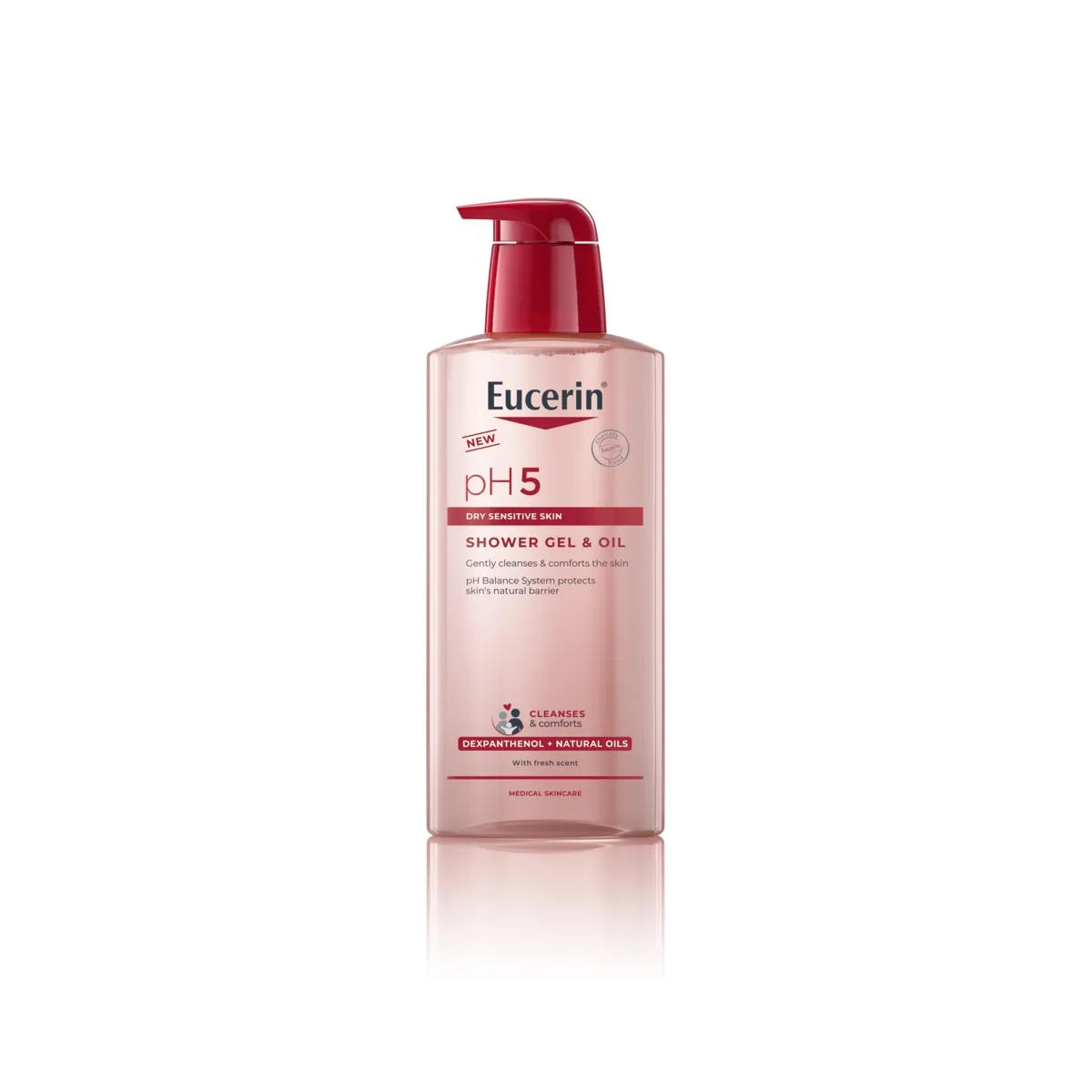 EUCERIN Ph5 dušas želeja un eļļa, 400 ml - Produkta attēls