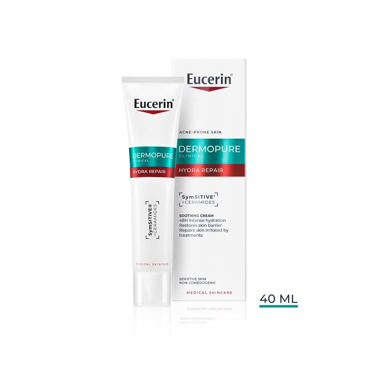 EUCERIN DermoPure Clinical nomierinošs krēms, 40 ml - Produkta attēls