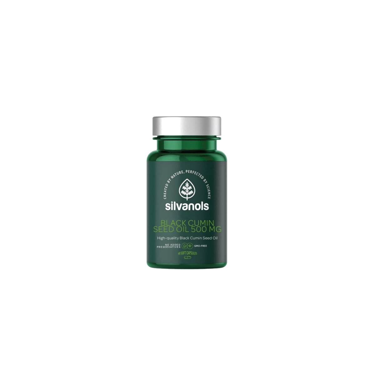 SILVANOLS Black Cumin seed oil 500 mg, 60 gab. - Produkta attēls
